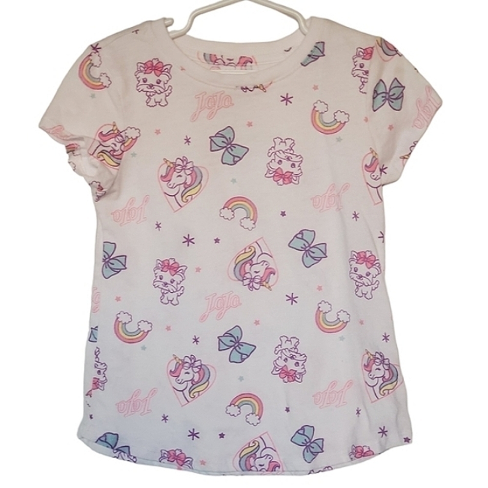 K1012 * Nickelodeon Jojo Siwa Print Tee Size 6/6x